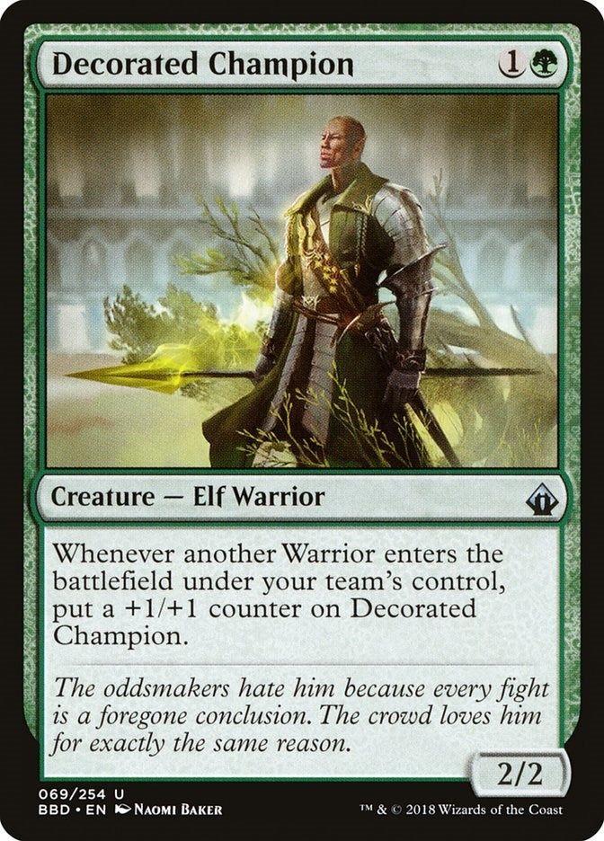 Image for Decorated Champion (69) [Battlebond] - Magic: The Gathering
