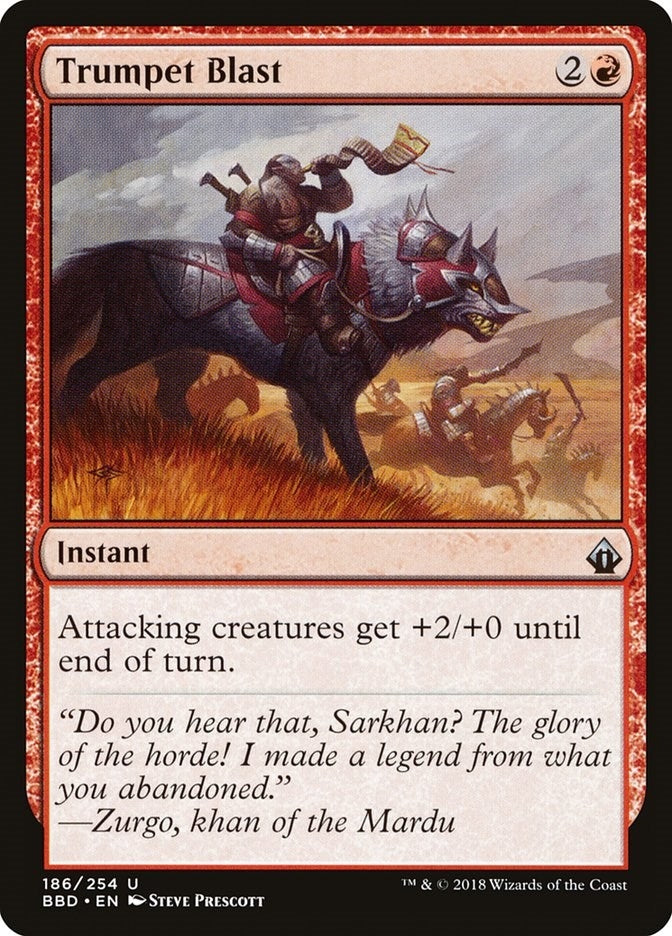 Image for Trumpet Blast (186) [Battlebond] - Magic: The Gathering