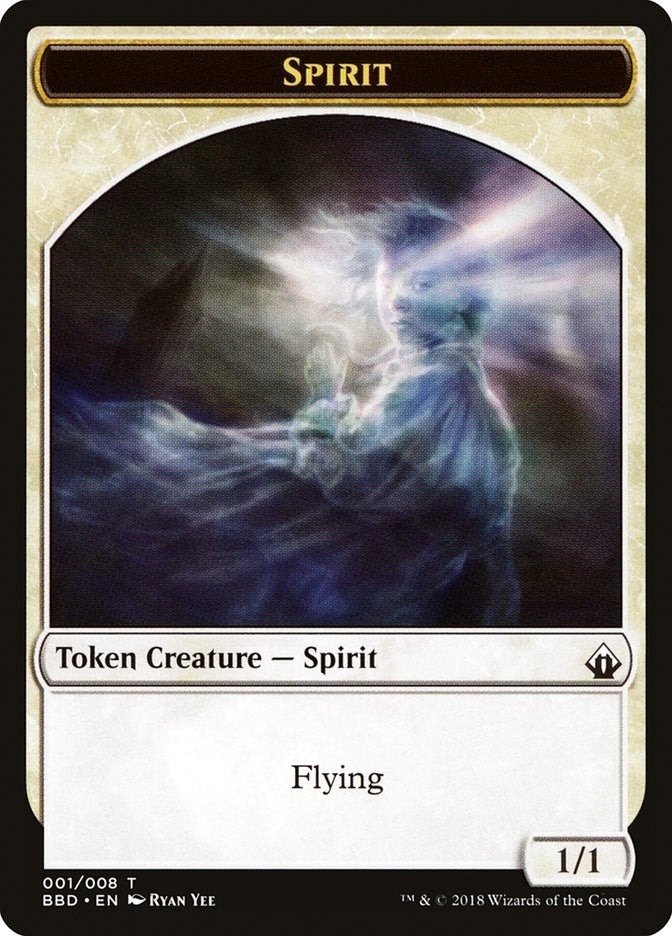 Image for Spirit Token (1) [Battlebond] - Magic: The Gathering