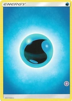 Image for Water Energy (7) [SM Trainer Kit: Alolan Sandslash & Alolan Ninetales] - Pokemon
