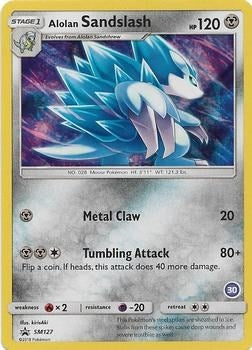 Image for Alolan Sandslash (30) (SM127) [SM Trainer Kit: Alolan Sandslash & Alolan Ninetales] - Pokemon