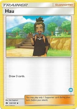 Image for Hau (23) (Alolan Ninetales Half-Deck) (120/149) [SM Trainer Kit: Alolan Sandslash & Alolan Ninetales] - Pokemon
