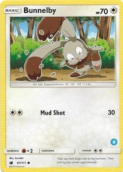 Image for Bunnelby (4) (87/111) [SM Trainer Kit: Alolan Sandslash & Alolan Ninetales] - Pokemon