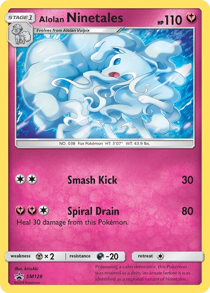 Image for Alolan Ninetales - SM128 (SM128) [SM Promos] - Pokemon
