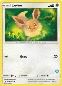 Image for Eevee (26) (104/156) [SM Trainer Kit: Alolan Sandslash & Alolan Ninetales] - Pokemon