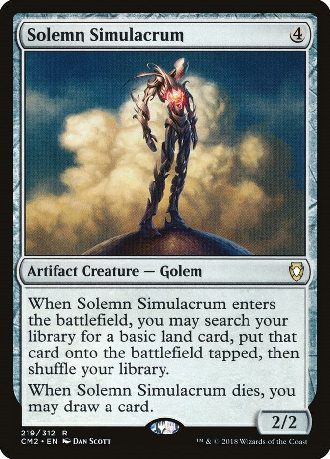 Image for Solemn Simulacrum (219) (219) [Commander Anthology Volume II] - Magic: The Gathering