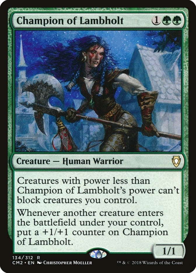 Image for Champion of Lambholt (134) [Commander Anthology Volume II] - Magic: The Gathering