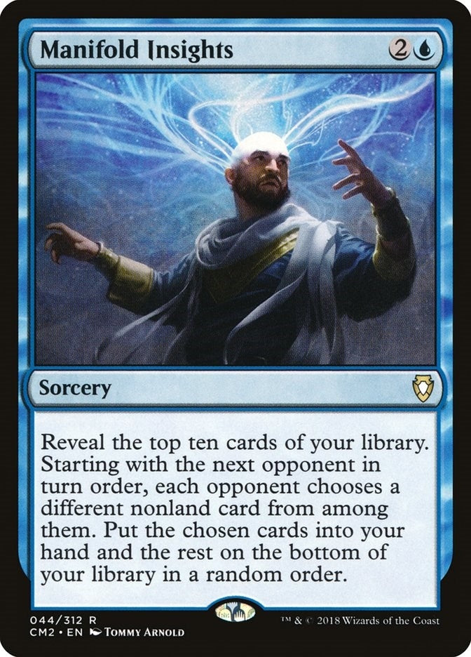 Image for Manifold Insights (44) [Commander Anthology Volume II] - Magic: The Gathering