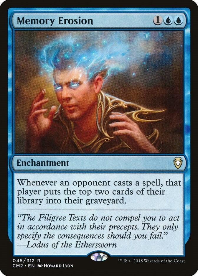 Image for Memory Erosion (45) [Commander Anthology Volume II] - Magic: The Gathering