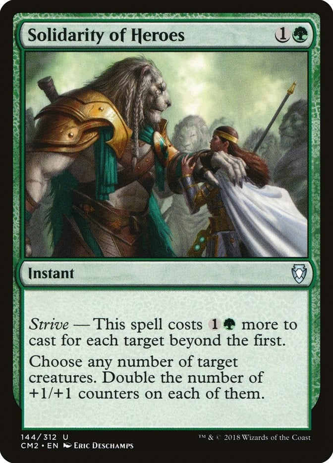 Image for Solidarity of Heroes (144) [Commander Anthology Volume II] - Magic: The Gathering