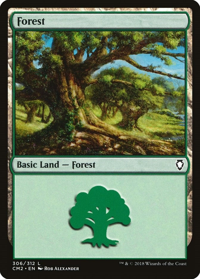 Image for Forest (306) (306) [Commander Anthology Volume II] - Magic: The Gathering