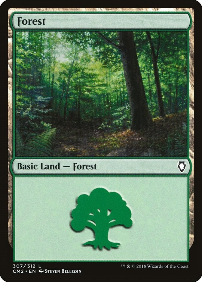 Image for Forest (307) (307) [Commander Anthology Volume II] - Magic: The Gathering