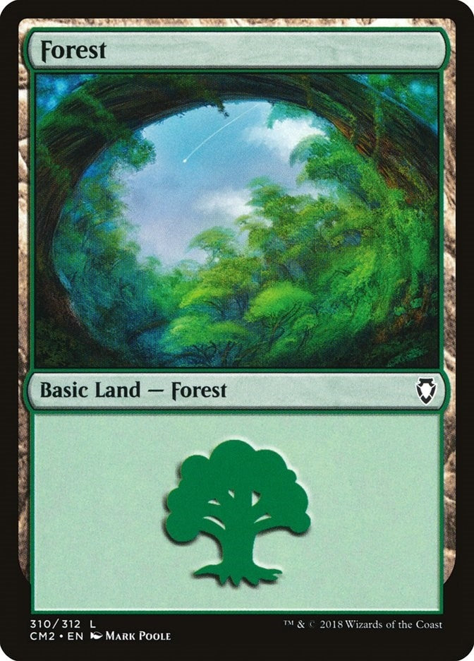 Image for Forest (310) (310) [Commander Anthology Volume II] - Magic: The Gathering