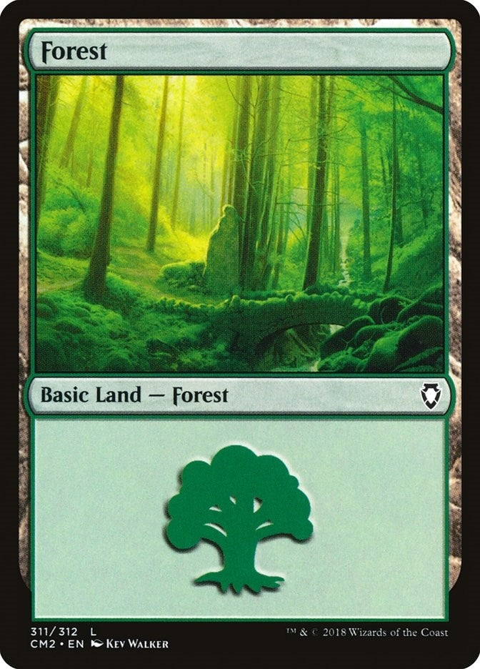 Image for Forest (311) (311) [Commander Anthology Volume II] - Magic: The Gathering