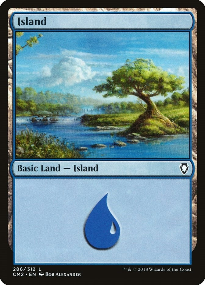Image for Island (286) (286) [Commander Anthology Volume II] - Magic: The Gathering