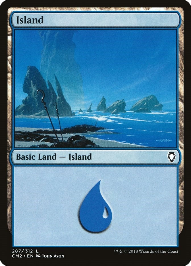 Image for Island (287) (287) [Commander Anthology Volume II] - Magic: The Gathering