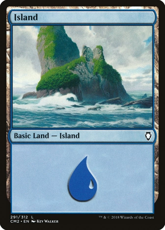 Image for Island (291) (291) [Commander Anthology Volume II] - Magic: The Gathering