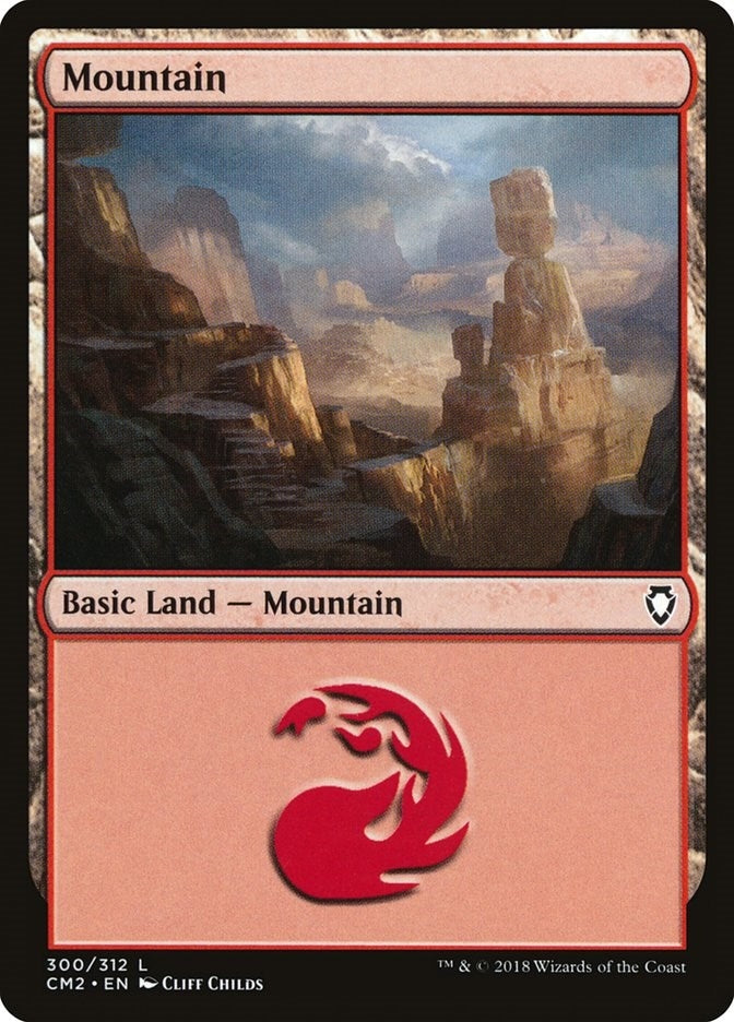 Image for Mountain (300) (300) [Commander Anthology Volume II] - Magic: The Gathering
