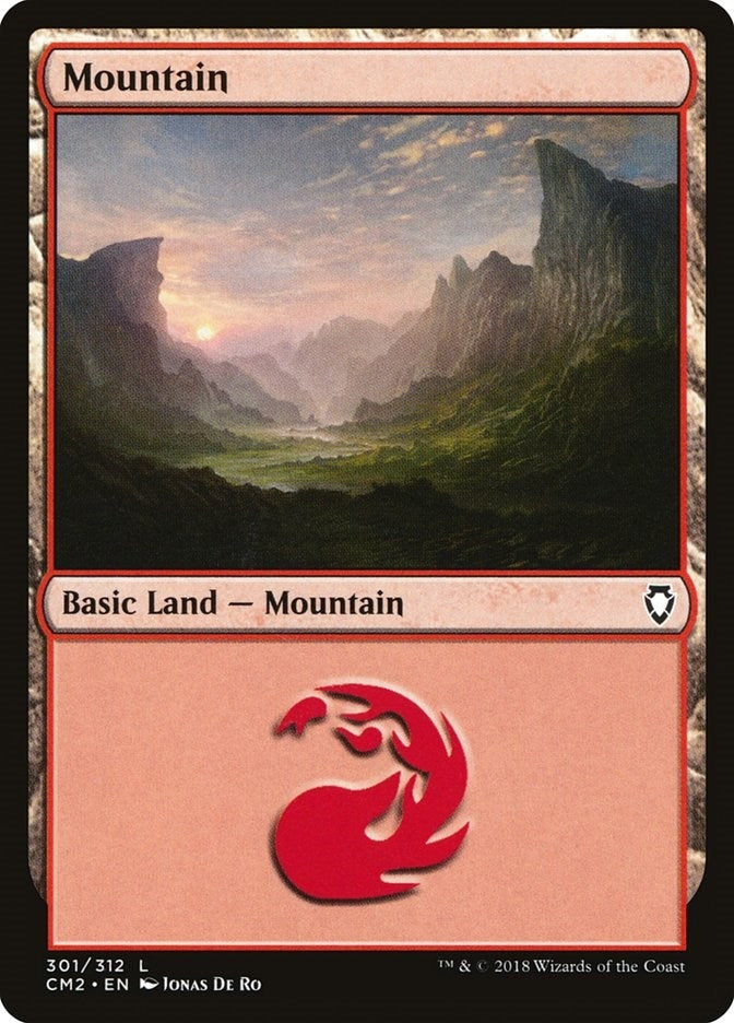 Image for Mountain (301) (301) [Commander Anthology Volume II] - Magic: The Gathering
