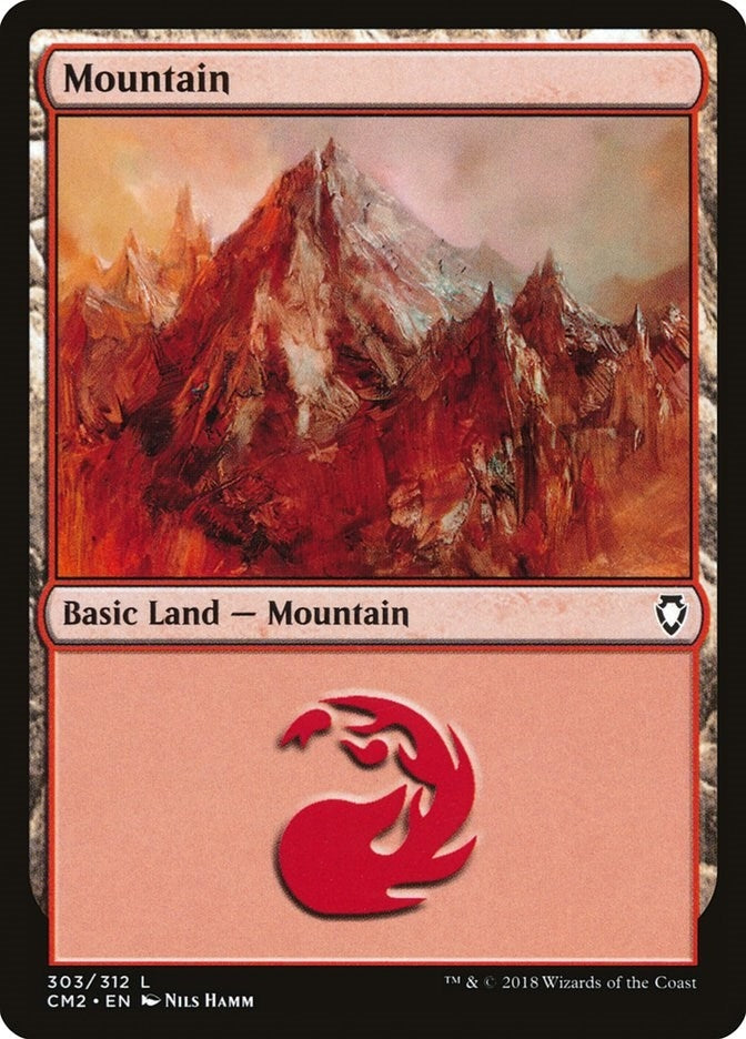 Image for Mountain (303) (303) [Commander Anthology Volume II] - Magic: The Gathering