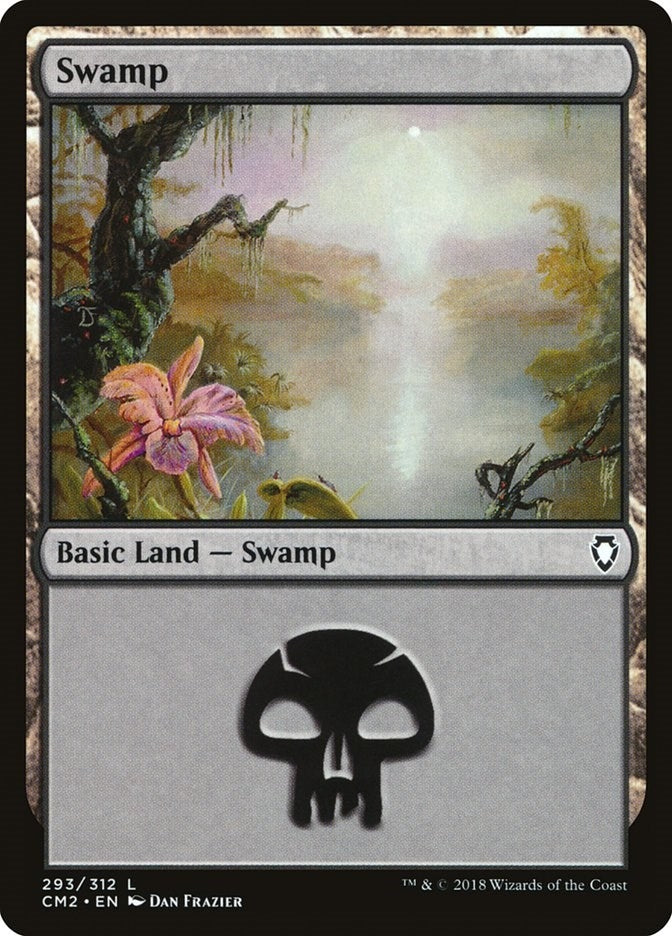 Image for Swamp (293) (293) [Commander Anthology Volume II] - Magic: The Gathering