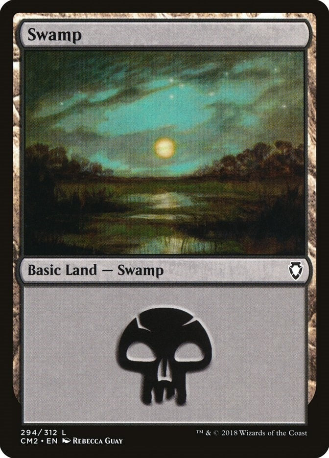 Image for Swamp (294) (294) [Commander Anthology Volume II] - Magic: The Gathering