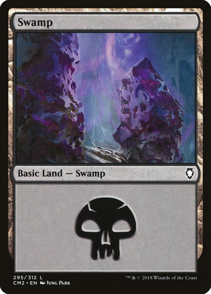 Image for Swamp (295) (295) [Commander Anthology Volume II] - Magic: The Gathering