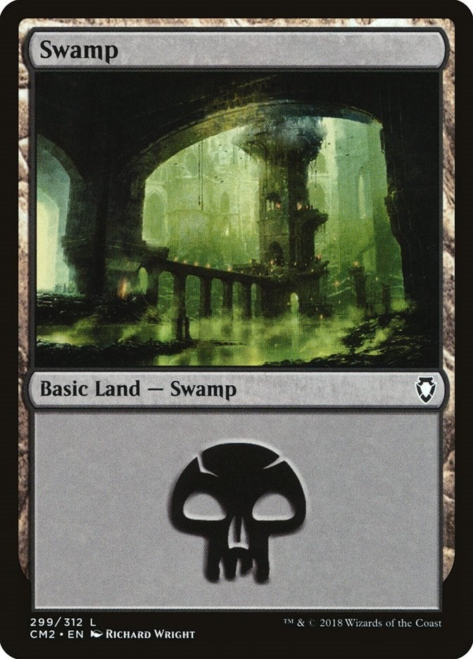 Image for Swamp (299) (299) [Commander Anthology Volume II] - Magic: The Gathering