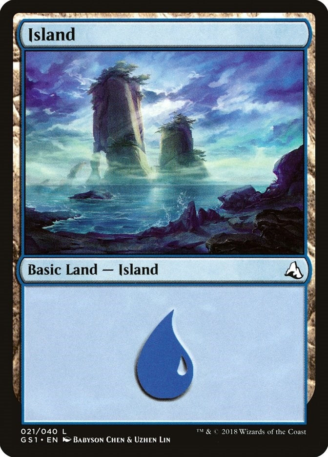 Image for Island (21) [Global Series Jiang Yanggu & Mu Yanling] - Magic: The Gathering