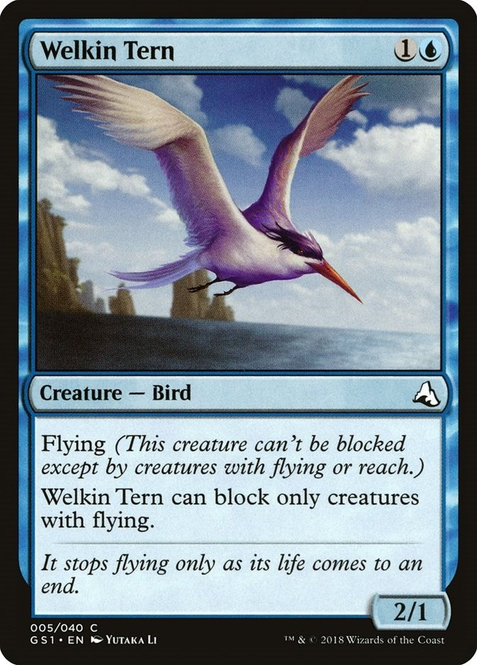Image for Welkin Tern (5) [Global Series Jiang Yanggu & Mu Yanling] - Magic: The Gathering