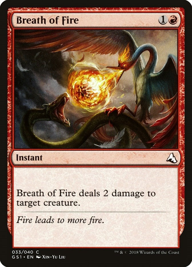 Image for Breath of Fire (33) [Global Series Jiang Yanggu & Mu Yanling] - Magic: The Gathering