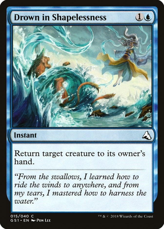 Image for Drown in Shapelessness (15) [Global Series Jiang Yanggu & Mu Yanling] - Magic: The Gathering