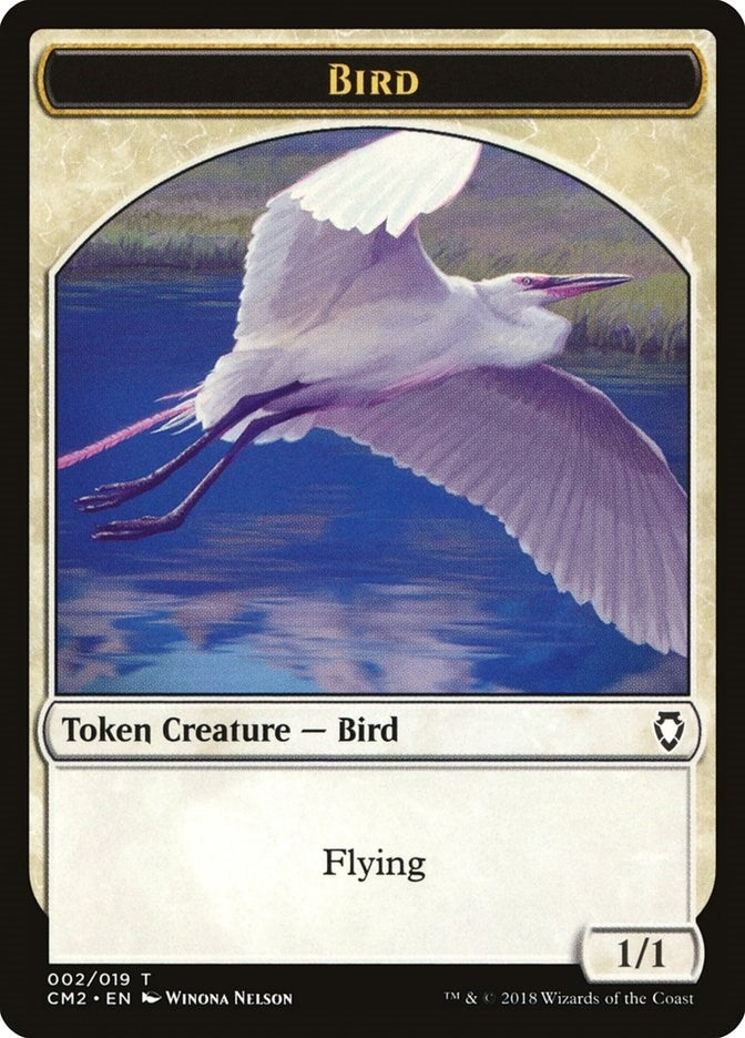 Image for Bird Token (2) [Commander Anthology Volume II] - Magic: The Gathering