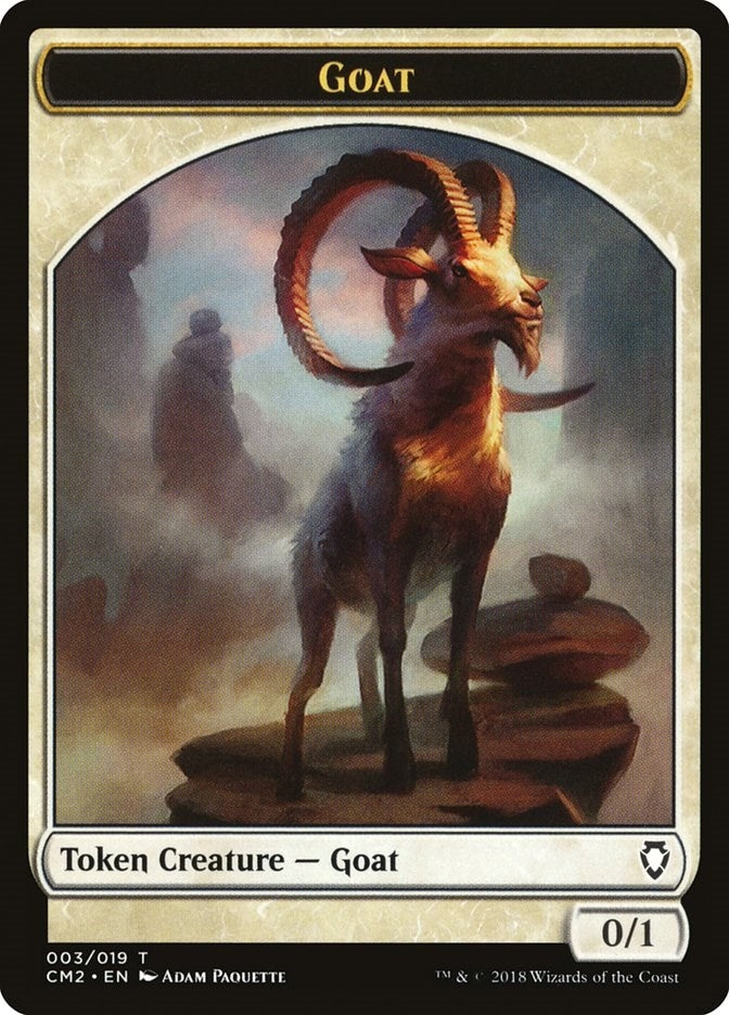 Image for Goat Token (3) [Commander Anthology Volume II] - Magic: The Gathering