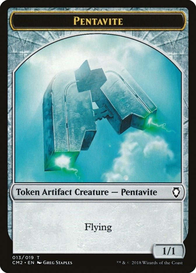 Image for Pentavite Token (13) [Commander Anthology Volume II] - Magic: The Gathering