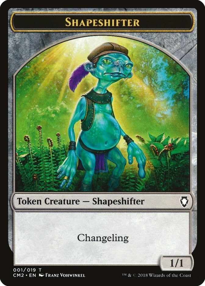 Image for Shapeshifter Token (1) [Commander Anthology Volume II] - Magic: The Gathering