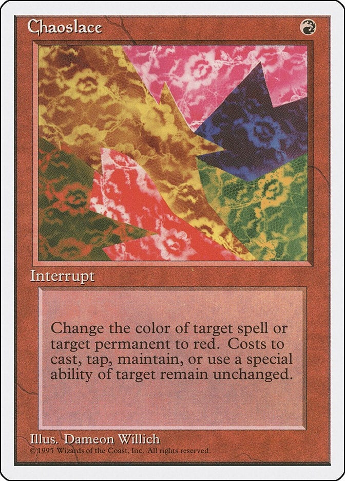 Image for Chaoslace [Fourth Edition] - Magic: The Gathering