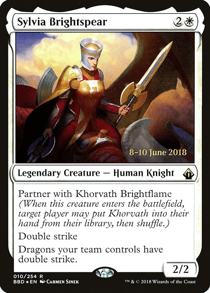 Image for Sylvia Brightspear (10) [Launch Party & Release Event Promos] - Magic: The Gathering