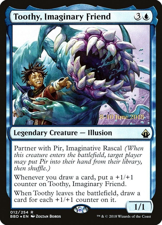 Image for Toothy, Imaginary Friend (12) [Launch Party & Release Event Promos] - Magic: The Gathering