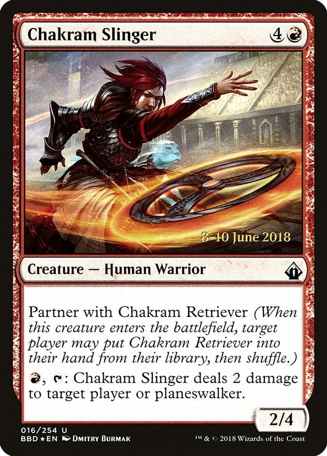 Image for Chakram Slinger (16) [Launch Party & Release Event Promos] - Magic: The Gathering