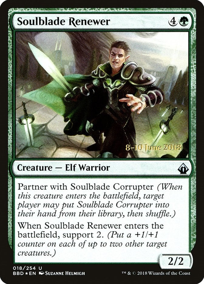 Image for Soulblade Renewer (18) [Launch Party & Release Event Promos] - Magic: The Gathering