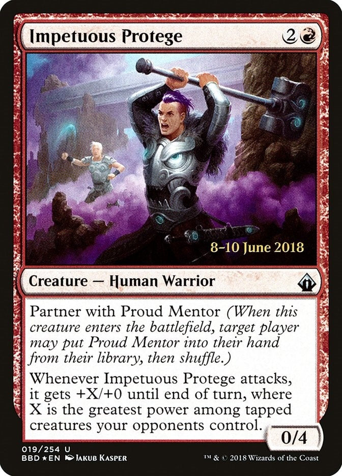 Image for Impetuous Protege (19) [Launch Party & Release Event Promos] - Magic: The Gathering