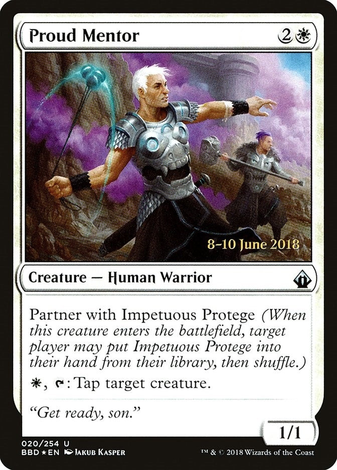 Image for Proud Mentor (20) [Launch Party & Release Event Promos] - Magic: The Gathering
