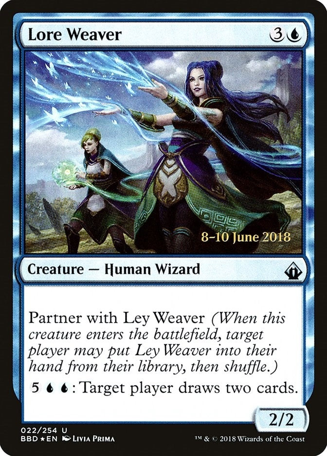 Image for Lore Weaver (22) [Launch Party & Release Event Promos] - Magic: The Gathering