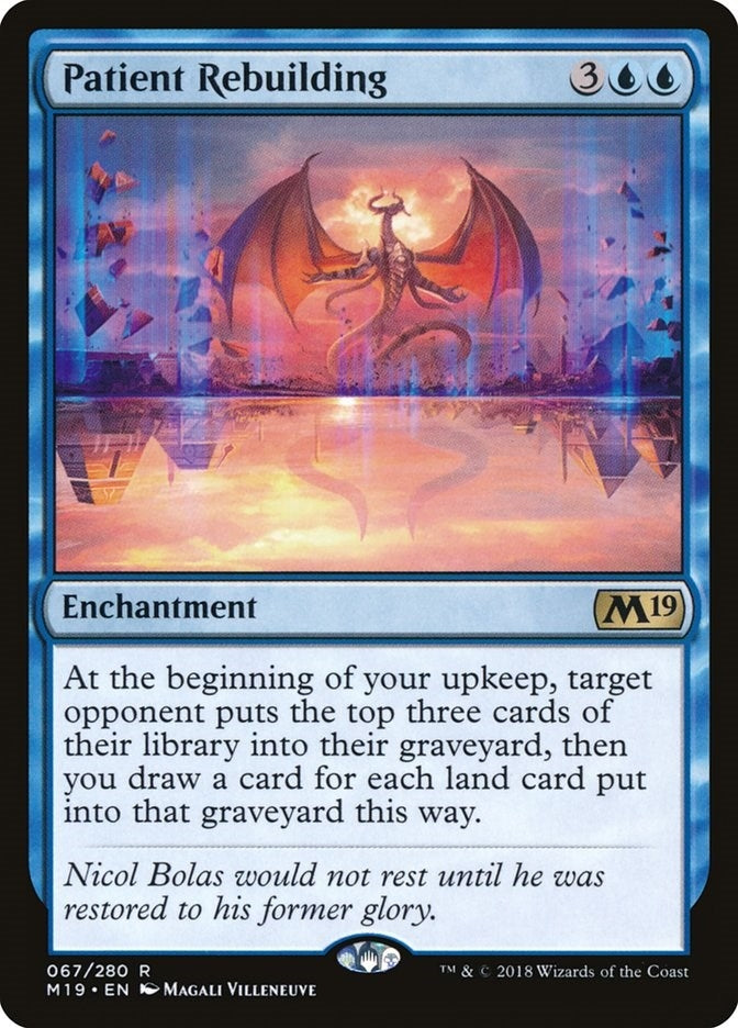 Image for Patient Rebuilding (67) [Core Set 2019] - Magic: The Gathering
