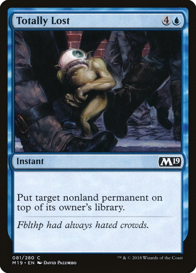 Image for Totally Lost (81) [Core Set 2019] - Magic: The Gathering