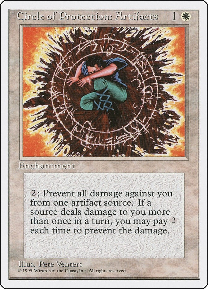 Image for Circle of Protection: Artifacts [Fourth Edition] - Magic: The Gathering
