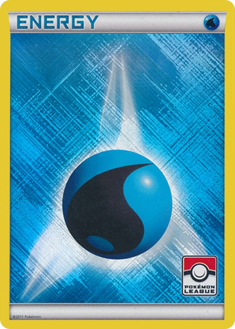 Image for Water Energy (2011 Pokemon League Promo) [League & Championship Cards] - Pokemon