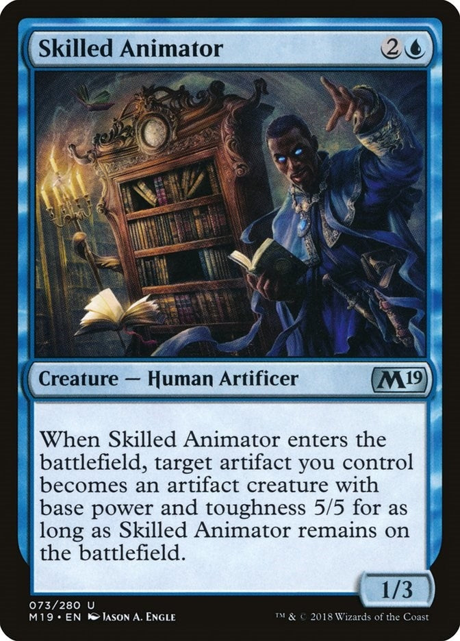Image for Skilled Animator (73) [Core Set 2019] - Magic: The Gathering