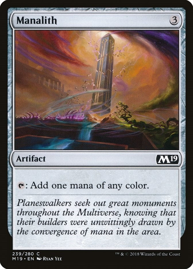 Image for Manalith (239) [Core Set 2019] - Magic: The Gathering